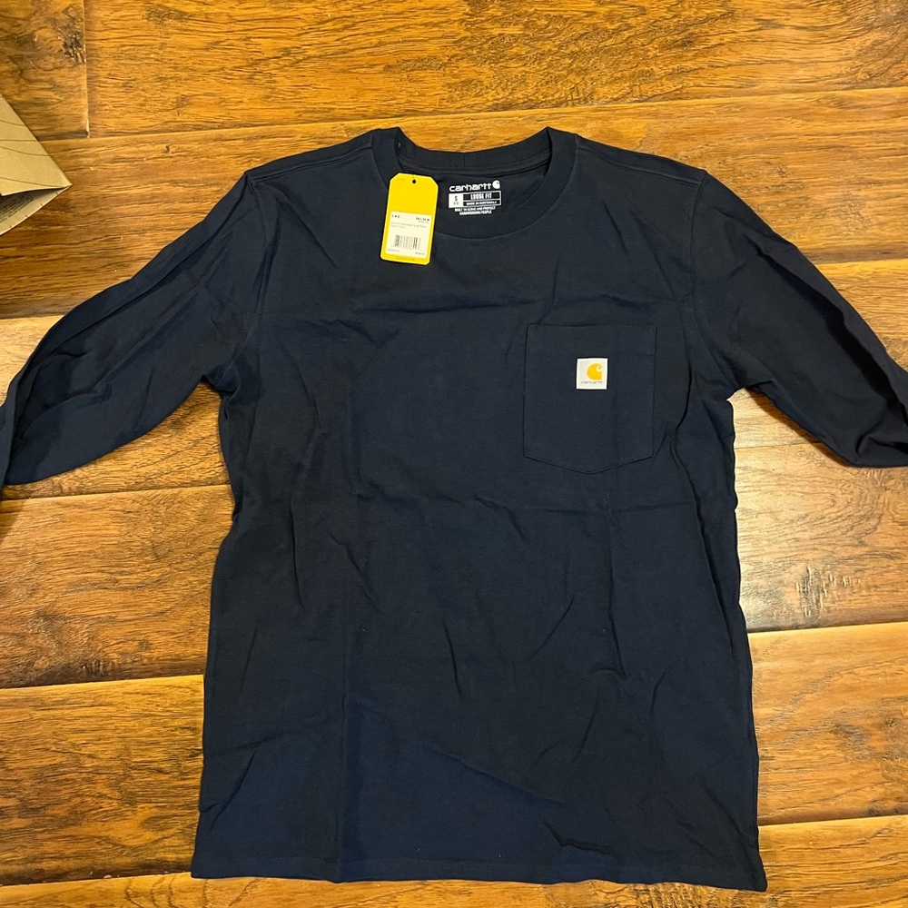 Carhartt Dark Blue Loose Fit Shirt